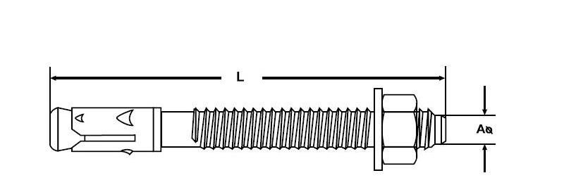 Чертеж анкерный болт dwg