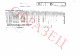 Сертификат на Болт с полной резьбой оцинкованный DIN 933 (М6-М10) 9